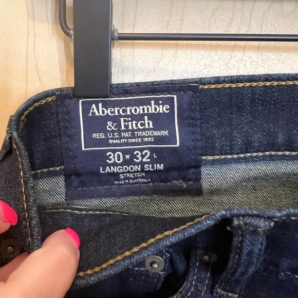 NWT Mens Abercrombie & Fitch Langdon slim jeans - Picture 4 of 4